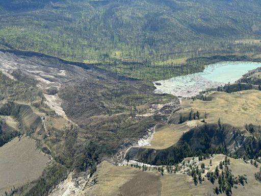 Over-top move of water at B.C. landslide site expected within hours, says government