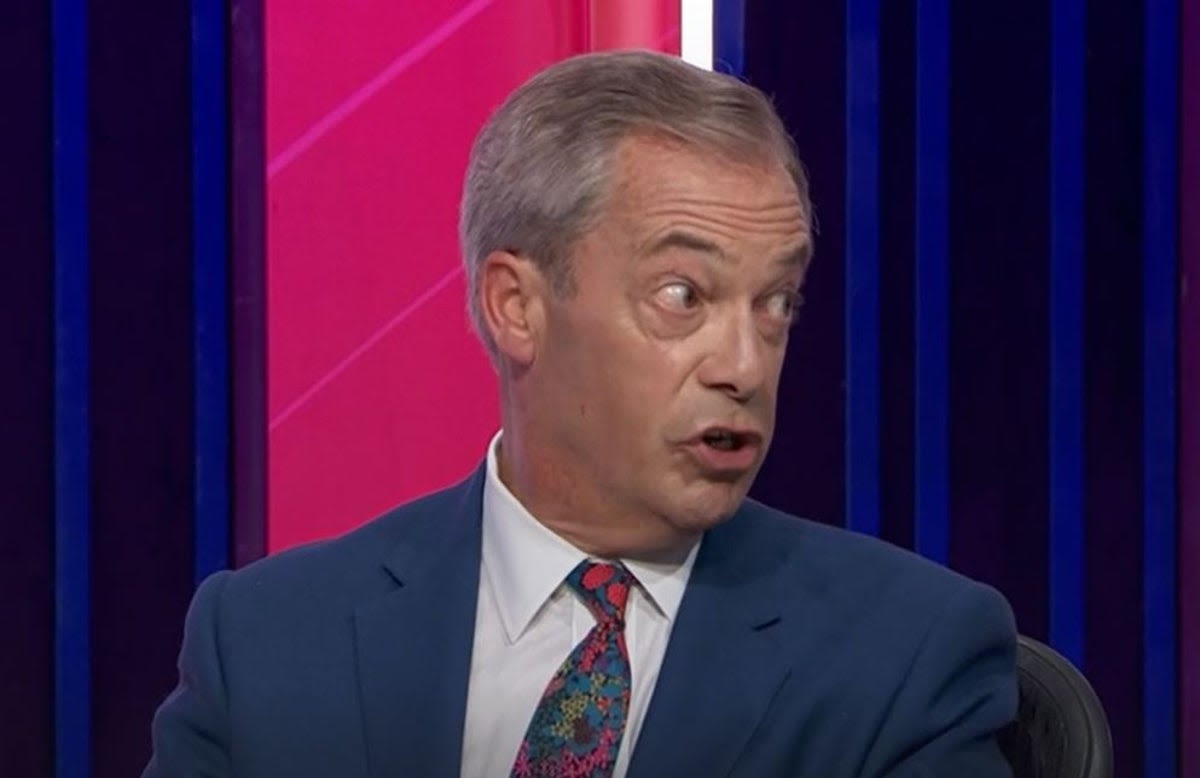 Nigel Farage and Piers Morgan clash on Question Time as host forced to step in