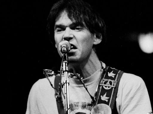 Music fan marks 50th by selling Neil Young vinyls