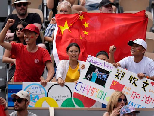 Zheng Qinwen wins China's first Olympic tennis singles gold by beating Donna Vekic in the final