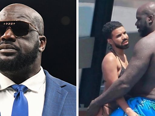 Shaquille O'Neal Apologizes to Drake for Sharing BBL Drizzy Photo: 'My Bad, Big Drake'
