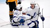 Tampa Bay Lightning clinch playoff spot, fall short to Penguins in Saturday’s game