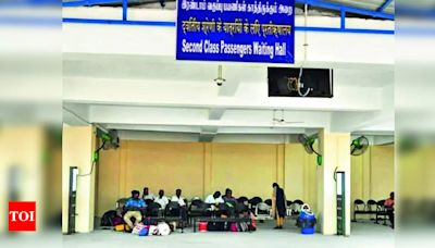 Temporary waiting hall opened at Madurai Railway Junction | Madurai News - Times of India