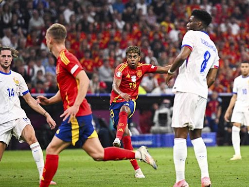 Spain’s 16-year-old Lamine Yamal becomes youngest-ever scorer at Euros with stunner against France in semifinal