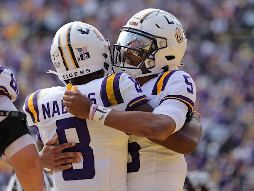 Ex-LSU teammates Jayden Daniels, Malik Nabers place $10,000 bet on Offensive Rookie of the Year