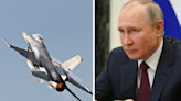 Vladímir Putin amenaza con destruir bases con F-16 de EU en Ucrania