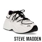 STEVE MADDEN-BOUNCE 2 撞色綁帶造型老爹鞋-白色