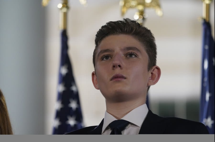 Barron Trump named delegate for Florida at Republican National Convention