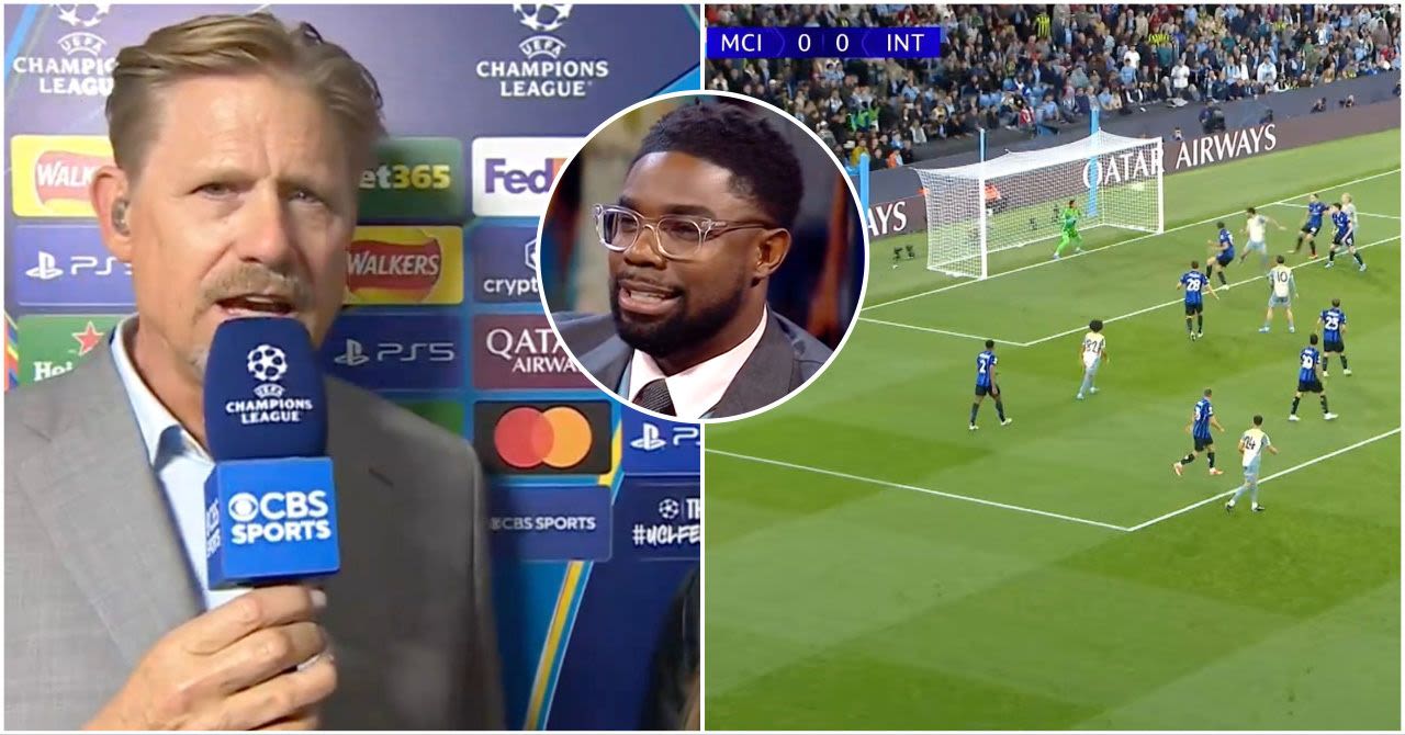 Peter Schmeichel goes viral for calling out Man City fans inside Etihad during Inter game