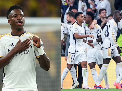 Vinicius Junior matches incredible Lionel Messi record in Champions League final as Real Madrid make club history