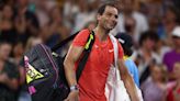 Rafael Nadal is on the court for the last Barcelona Open of his career