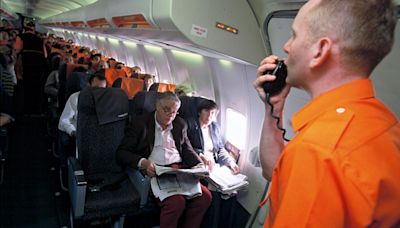 Little-known 'shoulder-surfing' we all do on plane - even though it's annoying