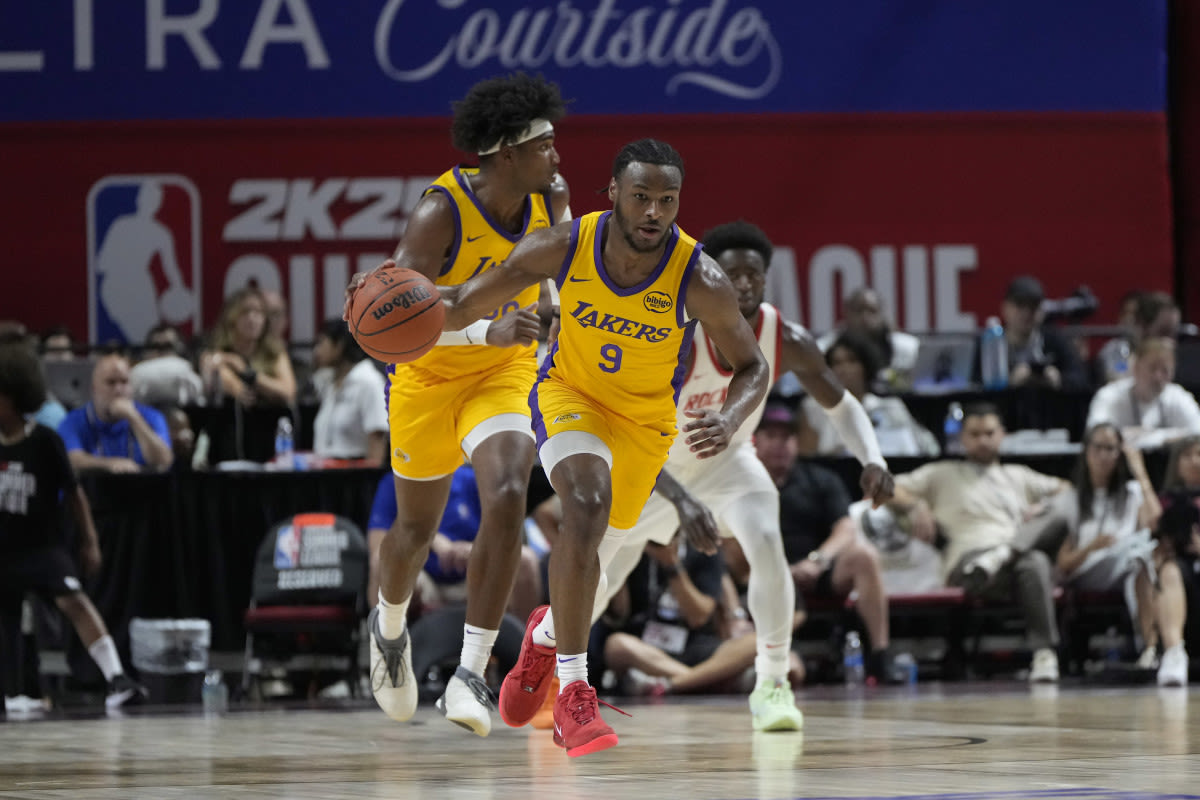 Lakers News: Bronny James shines in Lakers' summer league win over Cavaliers