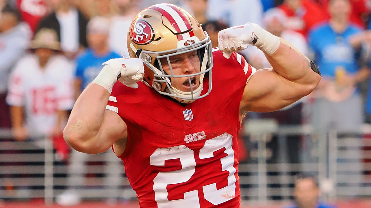 49ers' McCaffrey honored to be highest-paid NFL running back