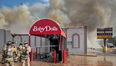 Baby Dolls adult entertainment club destroyed by fire, Fort Worth Fire Department says