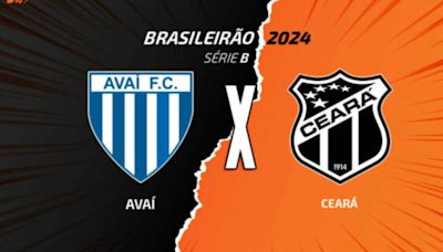 Avaí x Ceará: onde assistir, escalações e arbitragem