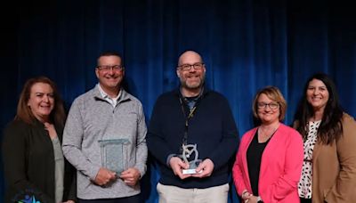 James Potter of Springfield Southeast High School named Horace Mann Educator of the Year, Jason Wind named Administrator of the Year