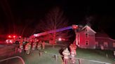 Firefighter falls through ceiling fighting Accomack fire