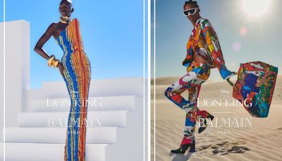 Balmain crea una colección inspirada en El rey león