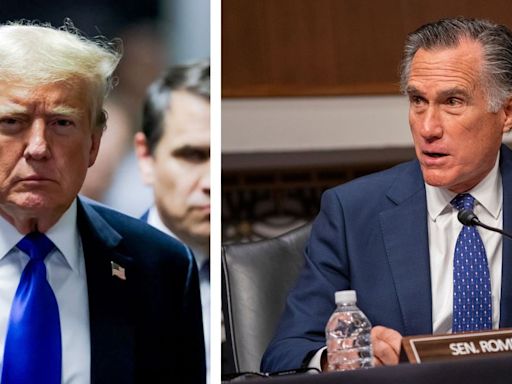 Mitt Romney defends Donald Trump’s massive stock holdings