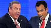 Chris Christie and Vivek Ramaswamy clash at debate, calling each other an 'obnoxious blowhard' and 'fascist'
