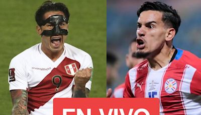 Perú vs. Paraguay EN VIVO - horario, canal TV, cómo ver online GRATIS y alineaciones