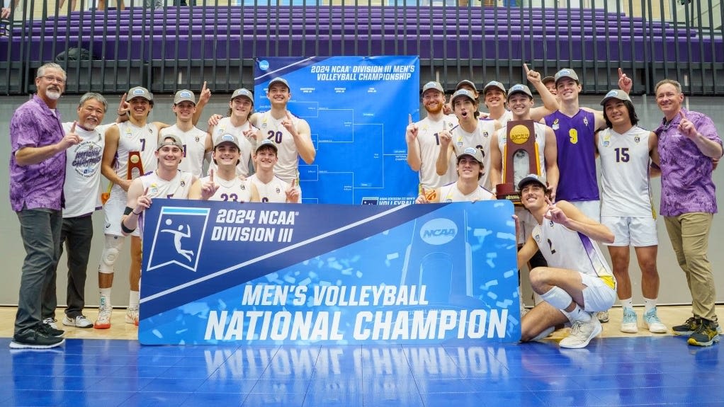 The CLU men's volleyball team won its first NCAA Division III national championship