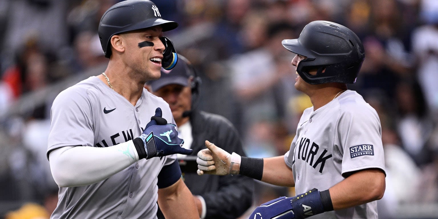 How Aaron Judge literally transforms into Babe Ruth in May