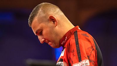 World Matchplay Darts: Nathan Aspinall title defence comes to an end as Gerwyn Price also crashes out