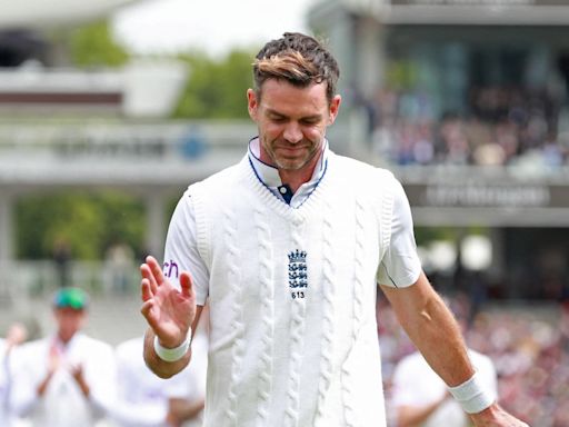 James Anderson bids emotional goodbye to 'best job in the world' after helping England crush West Indies at Lord's
