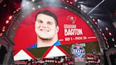 Tampa Bay rookie Graham Barton will begin his NFL career at center