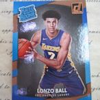 新賣家~17/18~Lonzo Ball~RC~DONRUSS~RATED ROOKIE~無限量~15 1元起標