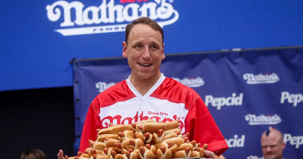 Joey Chestnut remains out of Nathan's Famous Hot Dog Eating Contest as competitors are revealed