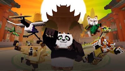 Minecraft Marketplace Adds Kung Fu Panda DLC