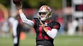 49ers training camp highlight shows Brock Purdy making plays out of structure