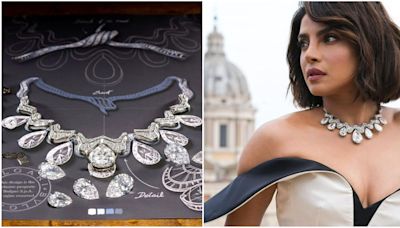 Priyanka Chopra's 140-Carat Diamond Necklace Stuns In Rome: What Is Its Price?