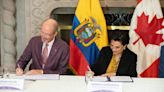 Ecuador y Canadá firman convenio que permite sumar aportaciones a la seguridad social en ambos países