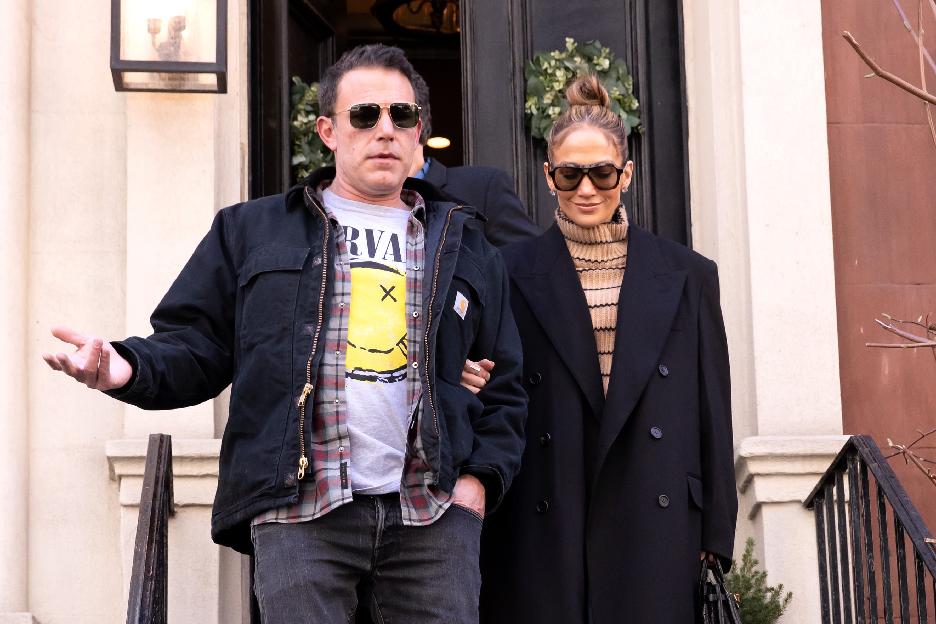 How Jennifer Lopez and Ben Affleck reunited in support of teenager Fin