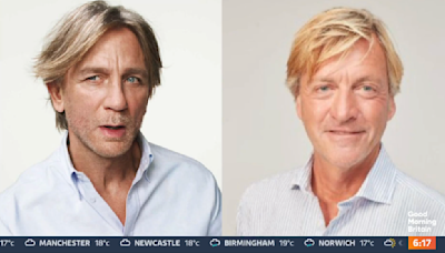 Richard Madeley outraged as he's compared to Daniel Craig's new look