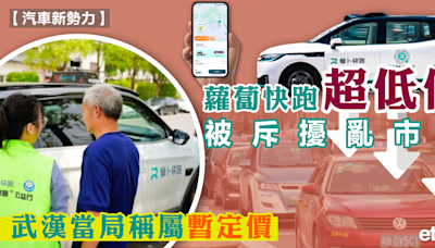 電動車 | 蘿蔔快跑超低價被斥擾亂市場，武漢當局稱屬暫定價 - 新聞 - etnet Mobile|香港新聞財經資訊和生活平台