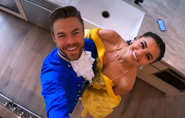 Derek Hough returns to SLC to dance up a TV special — and his wife is back on stage with him