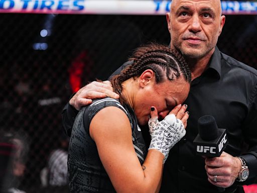 UFC 303 star in floods of tears after emotionally announcing retirement