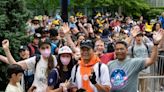 Catching 'em all: Thousands of Pokémon trainers descend on New York for 3-day festival