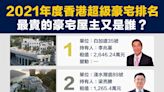 【樓市資訊】2021年度香港超級豪宅排名，最貴的豪宅屋主又是誰？