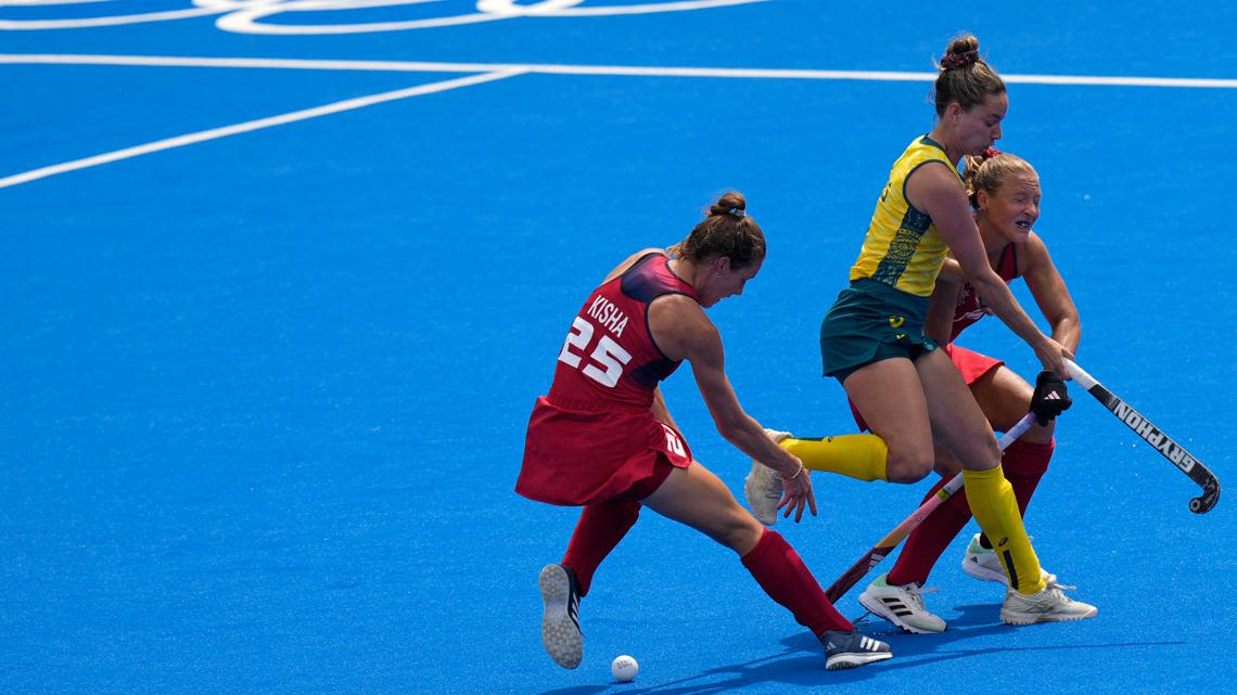 Team USA's women's field hockey competed against Australia. Here's how they did