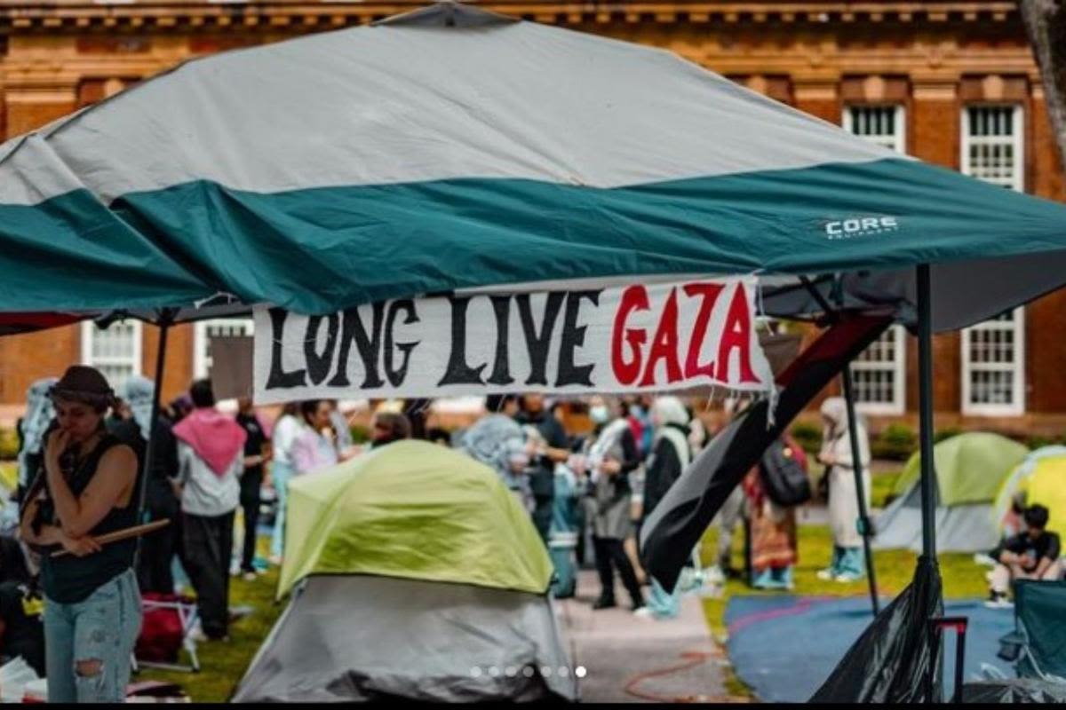 Under threat of arrest, Palestine protest ends at Rutgers