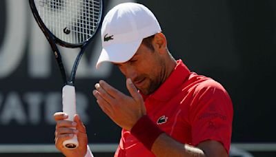 Djokovic follows Nadal to early exit at Italian Open in first match after being hit by water bottle