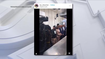 Video: Kamala Harris grabs Philly cheesesteak during pitstop at Jim's West