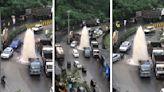 Mumbai Viral Video: Road Turns Into Fountain, Mumbaikars Joke Hrithik Roshan To Appear Soon