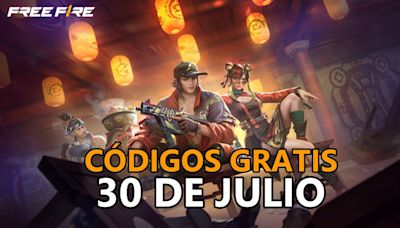 Free Fire | Códigos de hoy martes 30 de julio de 2024: recompensas gratis